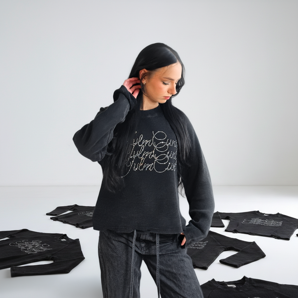 LongSleeve CvntyStrass